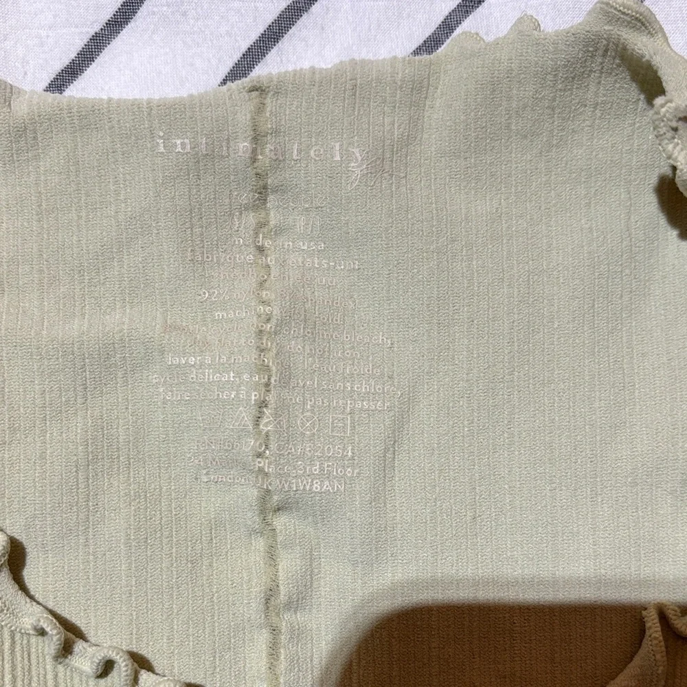 Free People Ruffled Edge Tank Top - Picture 2 of 3